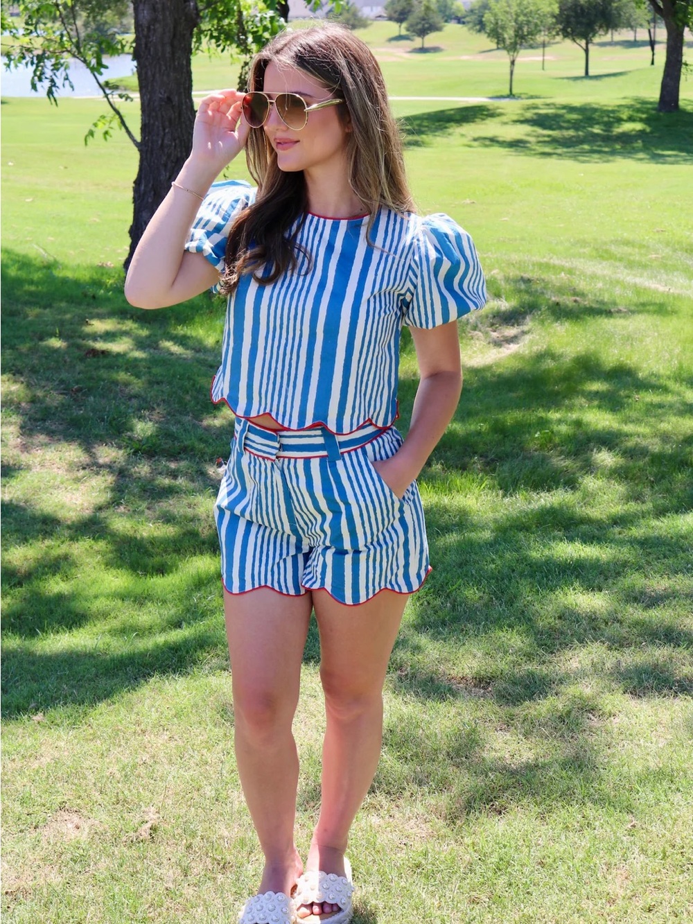 American Summer Striped Set